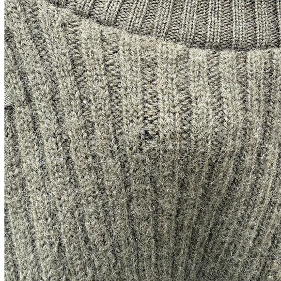 Vintage Commando by Jack Young Military green wool sweater Size 46 Large - Picture 7 of 12